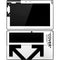 Black and White Arrows Surface Pro Tablet Skin